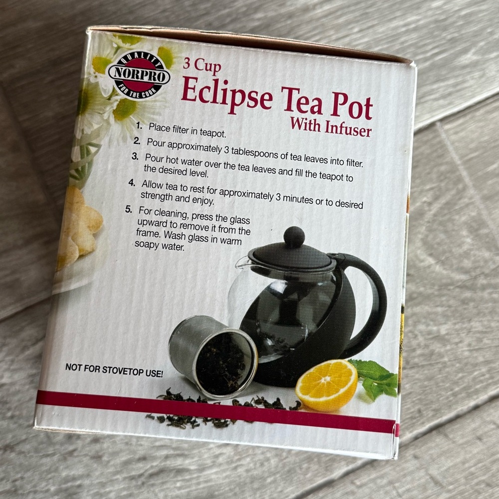 New eclipse tea pot - Picture 3 of 4